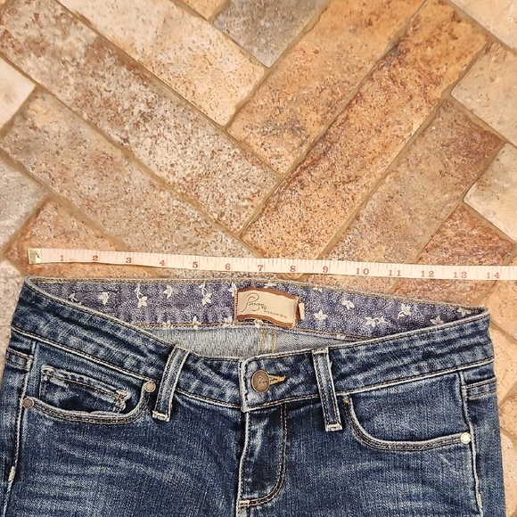 PAIGE Blue Flare Jeans - Picture 6 of 10